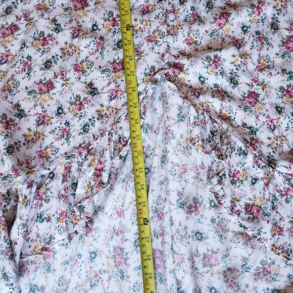 Auguste cross strap Floral high low maxi dress - Picture 12 of 16